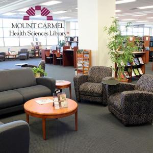 Library sitting area ©Mount Carmel Health System