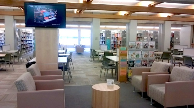 CSCC Library Third Floor Study Area 3
