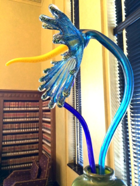 Reading Room Sculpture by Dale Chihuly