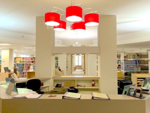 Beautifully Lit and Welcoming Reference Desk